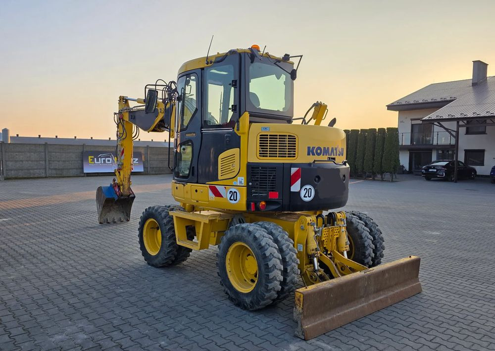 Komatsu PW 98MR-8, 2017 ROK, 5200 MTH, BEZ DPF i ADBLUE - Wheel excavator: picture 5 Komatsu PW 98MR-8, 2017 ROK, 5200 MTH, BEZ DPF i ADBLUE - Wheel excavator: picture 5