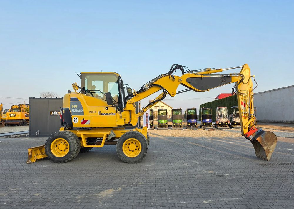 Komatsu PW 98MR-8, 2017 ROK, 5200 MTH, BEZ DPF i ADBLUE - Wheel excavator: picture 2 Komatsu PW 98MR-8, 2017 ROK, 5200 MTH, BEZ DPF i ADBLUE - Wheel excavator: picture 2