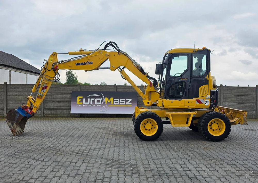 Komatsu PW 98MR-8, 2017 ROK, 5200 MTH, BEZ DPF i ADBLUE - Wheel excavator: picture 2 Komatsu PW 98MR-8, 2017 ROK, 5200 MTH, BEZ DPF i ADBLUE - Wheel excavator: picture 2