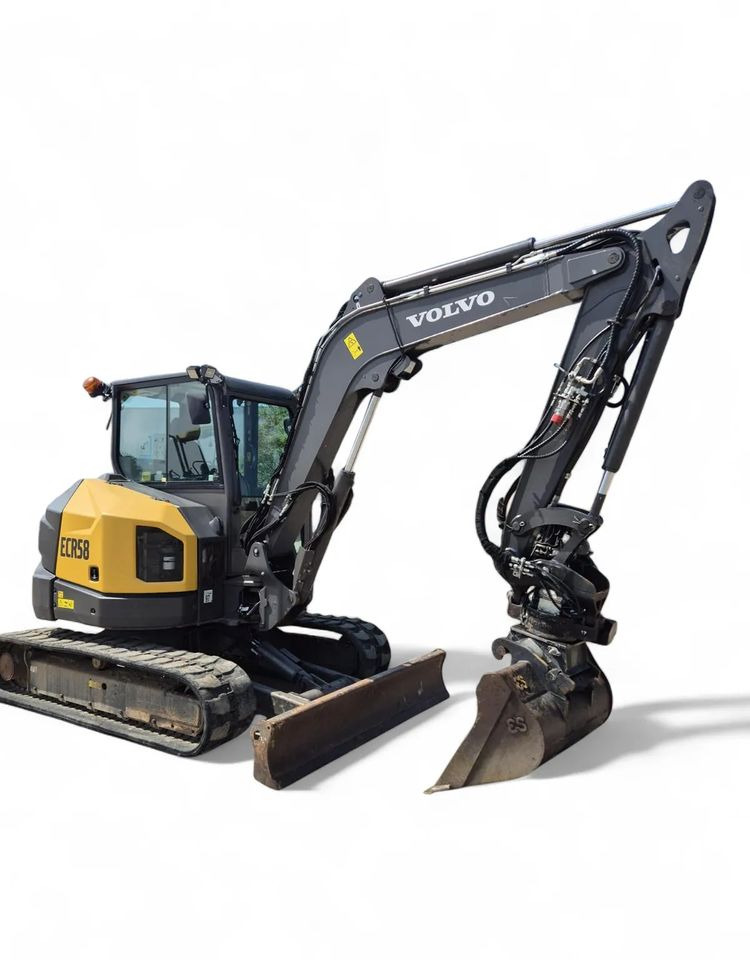 Volvo ECR 58F, 2021 ROK, GŁOWICA STEELWRIST, 2 ŁYŻKI - Mini excavator: picture 2 Volvo ECR 58F, 2021 ROK, GŁOWICA STEELWRIST, 2 ŁYŻKI - Mini excavator: picture 2