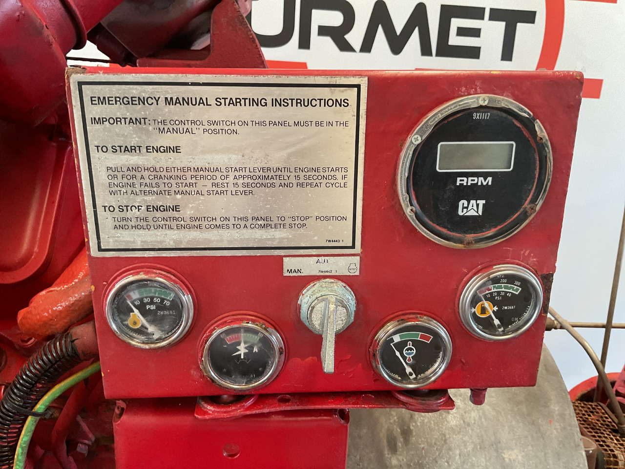 Caterpillar 3412, power unit/waterpump (1) - Water pump: picture 4 Caterpillar 3412, power unit/waterpump (1) - Water pump: picture 4
