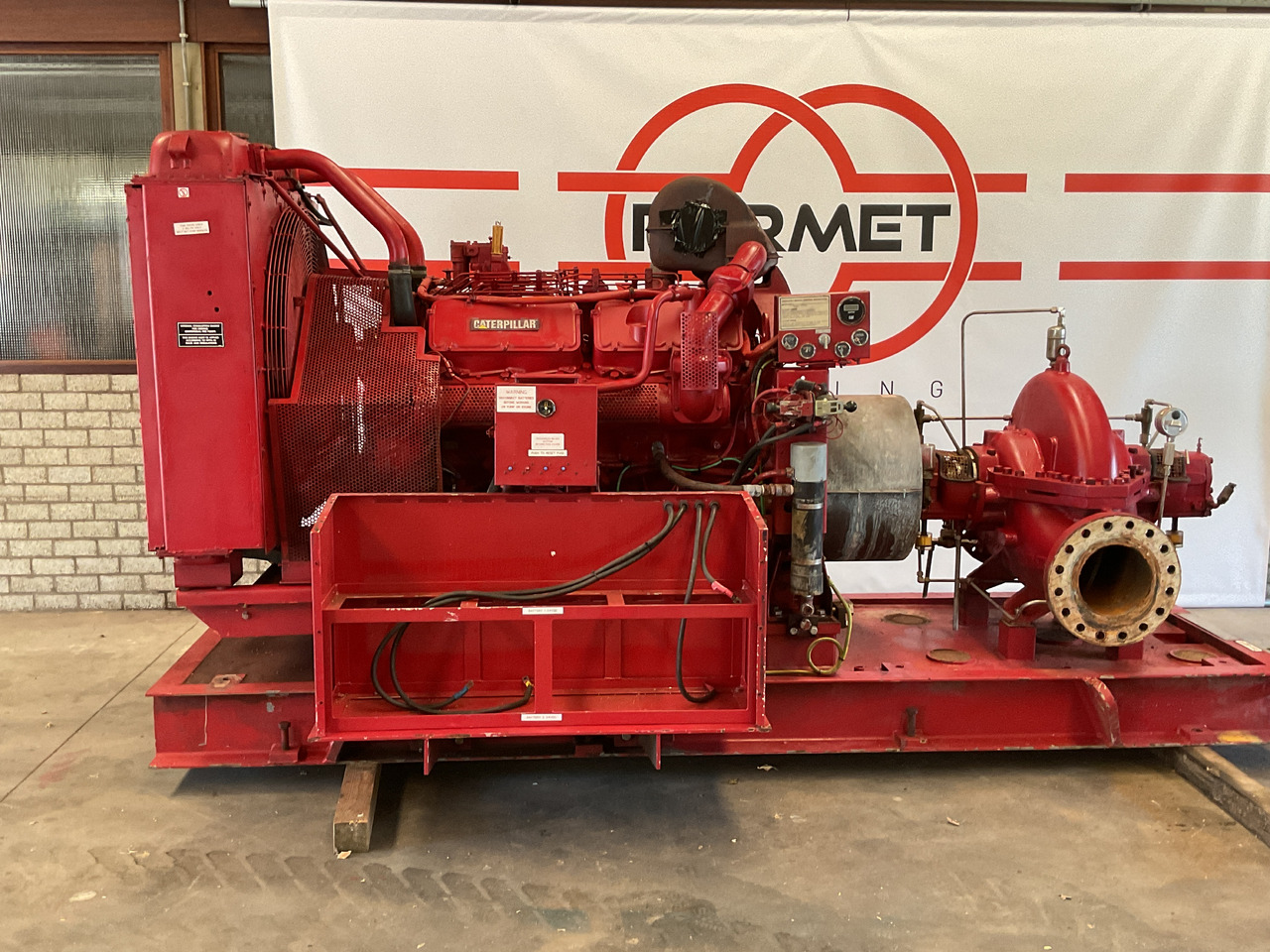 Caterpillar 3412, power unit/waterpump (2) - Water pump: picture 1 Caterpillar 3412, power unit/waterpump (2) - Water pump: picture 1