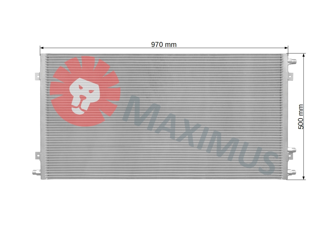 CARRIER C600 C700 - Condenser for Refrigerator trailer: picture 2 CARRIER C600 C700 - Condenser for Refrigerator trailer: picture 2