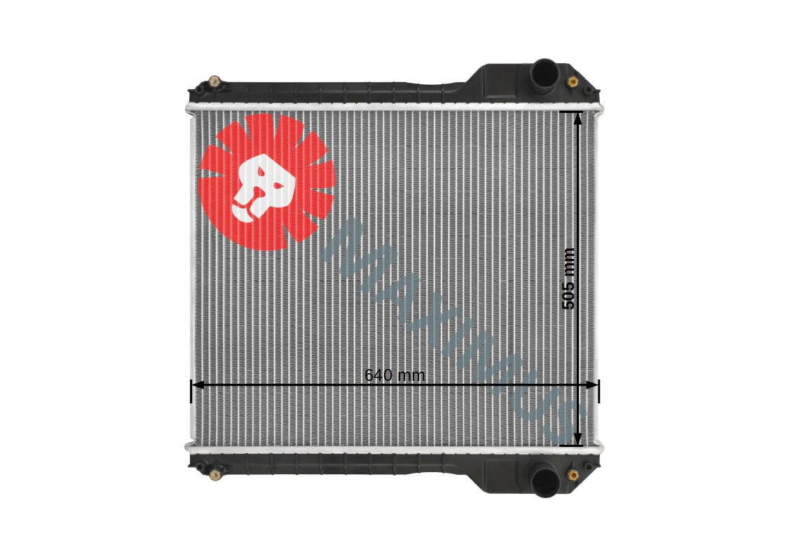 JCB 3CXE , 3CXSM , 3CX , 4CXSM , 3CXS , 4C-SUPER , 4CX , 4CN , - Radiator for Backhoe loader: picture 2 JCB 3CXE , 3CXSM , 3CX , 4CXSM , 3CXS , 4C-SUPER , 4CX , 4CN , - Radiator for Backhoe loader: picture 2
