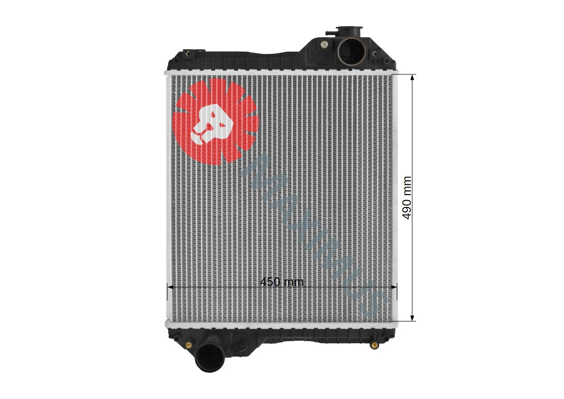 LANDINI POWERFARM 105 60 75 85 95 100 80 90 - Radiator for Farm tractor: picture 3 LANDINI POWERFARM 105 60 75 85 95 100 80 90 - Radiator for Farm tractor: picture 3
