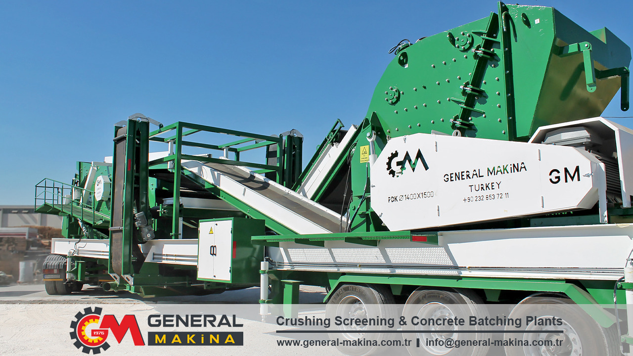 GENERAL MAKİNA Mobile Crushing System With Jaw Crusher - Jaw crusher: picture 3 GENERAL MAKİNA Mobile Crushing System With Jaw Crusher - Jaw crusher: picture 3