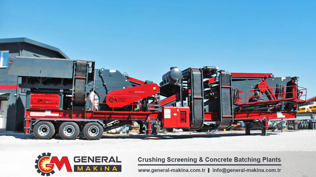 General Makina High Capacity Mobile Crusher Plant for Sale - Mobile crusher: picture 2 General Makina High Capacity Mobile Crusher Plant for Sale - Mobile crusher: picture 2