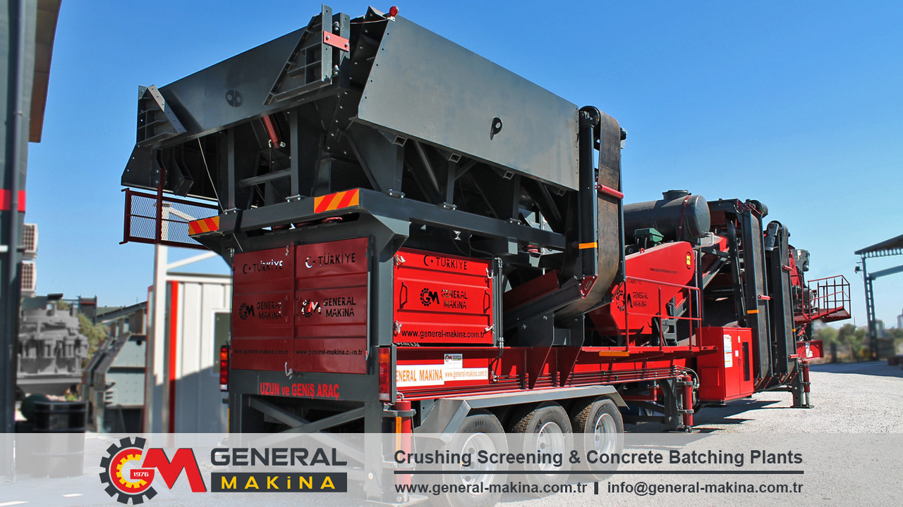 General Makina High Capacity Mobile Crusher Plant for Sale - Mobile crusher: picture 3 General Makina High Capacity Mobile Crusher Plant for Sale - Mobile crusher: picture 3