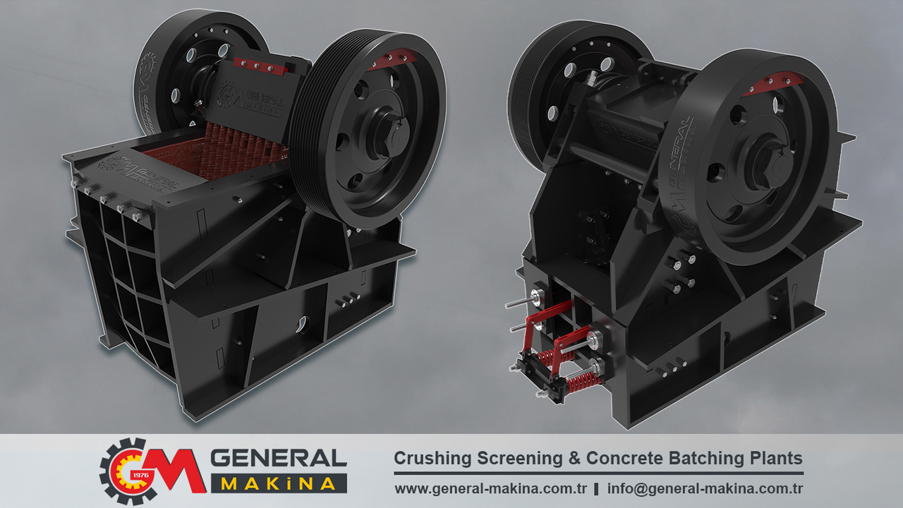 General Makina Jaw Crushers From Turkey - Jaw crusher: picture 5 General Makina Jaw Crushers From Turkey - Jaw crusher: picture 5