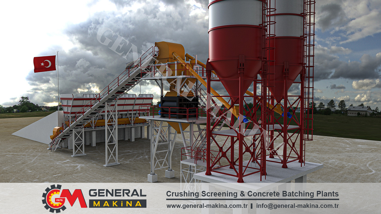 General Makina Royal 150 m3 High Capacity Concrete Batching Plant - Concrete plant: picture 3 General Makina Royal 150 m3 High Capacity Concrete Batching Plant - Concrete plant: picture 3