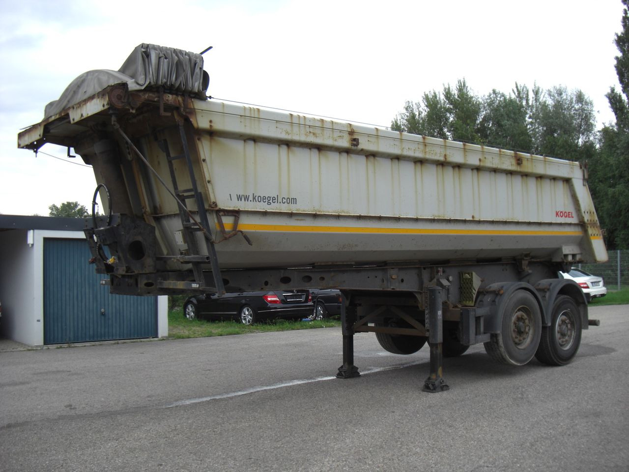 Koegel SKM18 / KIPPZYLINDER FEST - Tipper semi-trailer: picture 1 Koegel SKM18 / KIPPZYLINDER FEST - Tipper semi-trailer: picture 1
