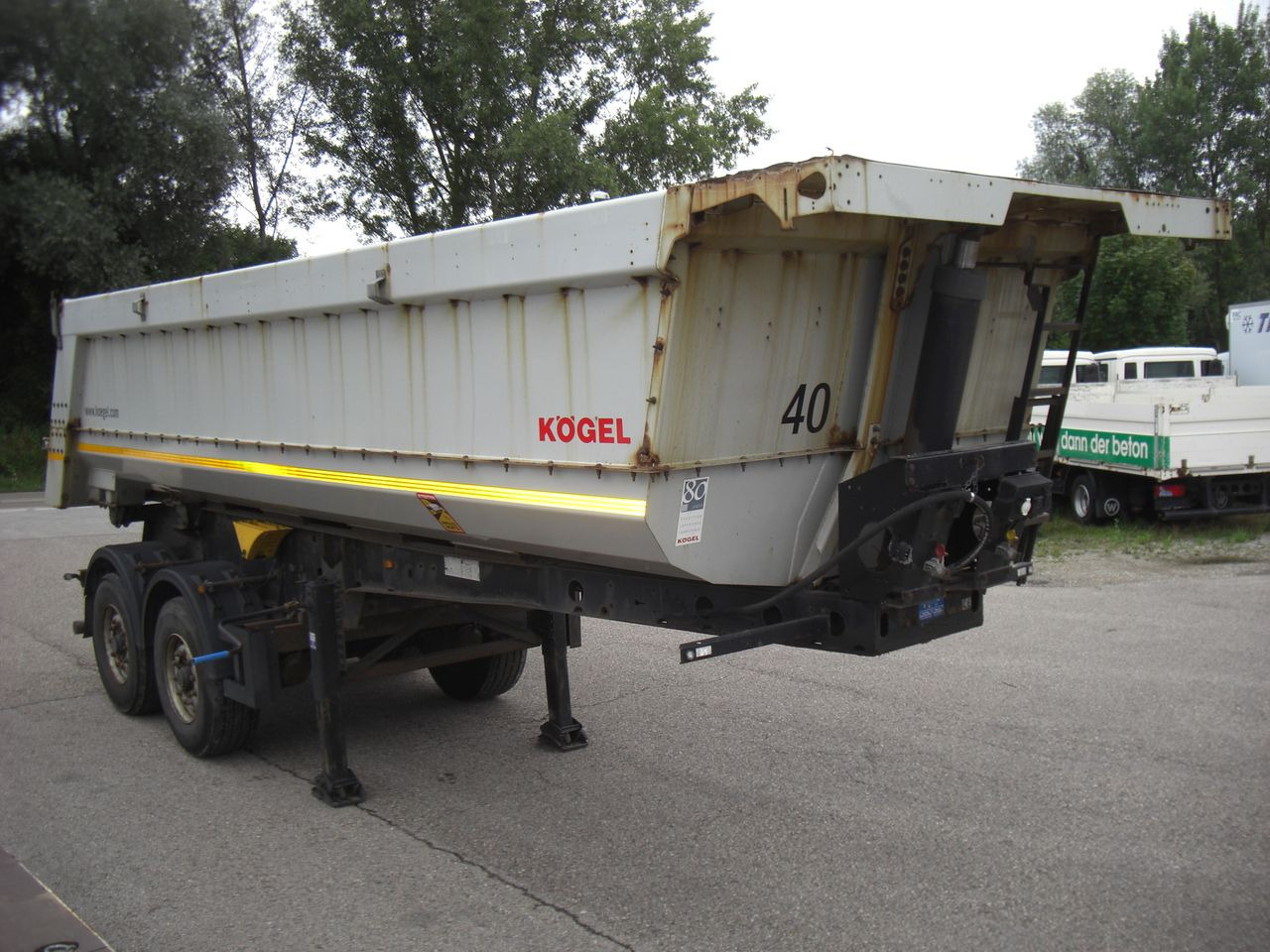 Koegel SKM18 / KIPPZYLINDER FEST - Tipper semi-trailer: picture 2 Koegel SKM18 / KIPPZYLINDER FEST - Tipper semi-trailer: picture 2