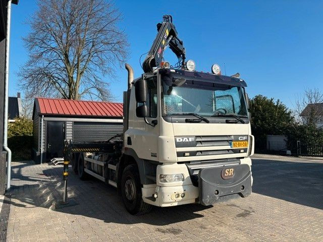 DAF FAS CF85.360 mit VDL Haak + HIAB 122 Kran - Hook lift truck, Crane truck: picture 2 DAF FAS CF85.360 mit VDL Haak + HIAB 122 Kran - Hook lift truck, Crane truck: picture 2