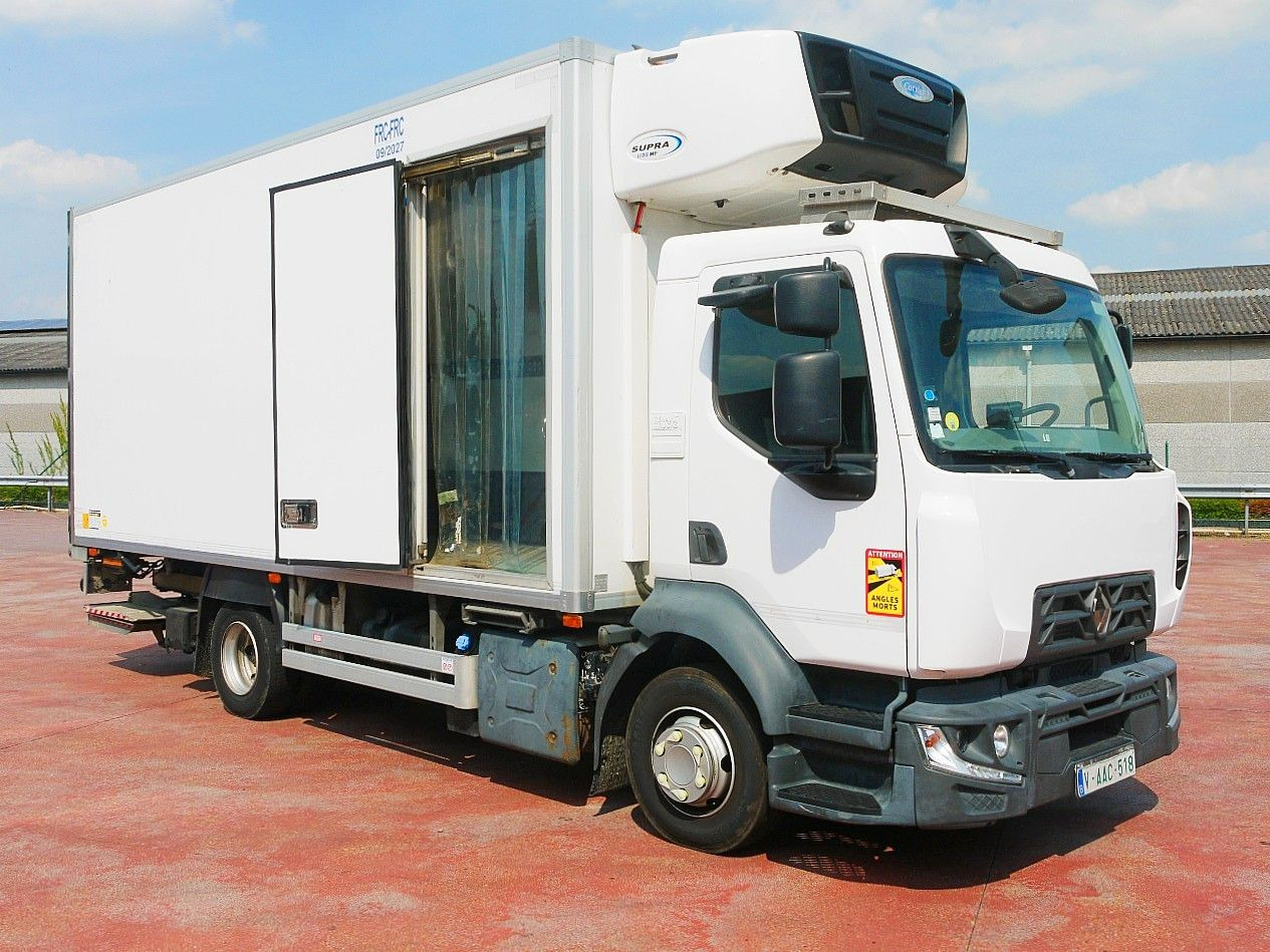 Renault D 10 210 KUHLKOFFER CARRIER SUPRA 1150 MT TOP - Refrigerator truck: picture 3 Renault D 10 210 KUHLKOFFER CARRIER SUPRA 1150 MT TOP - Refrigerator truck: picture 3