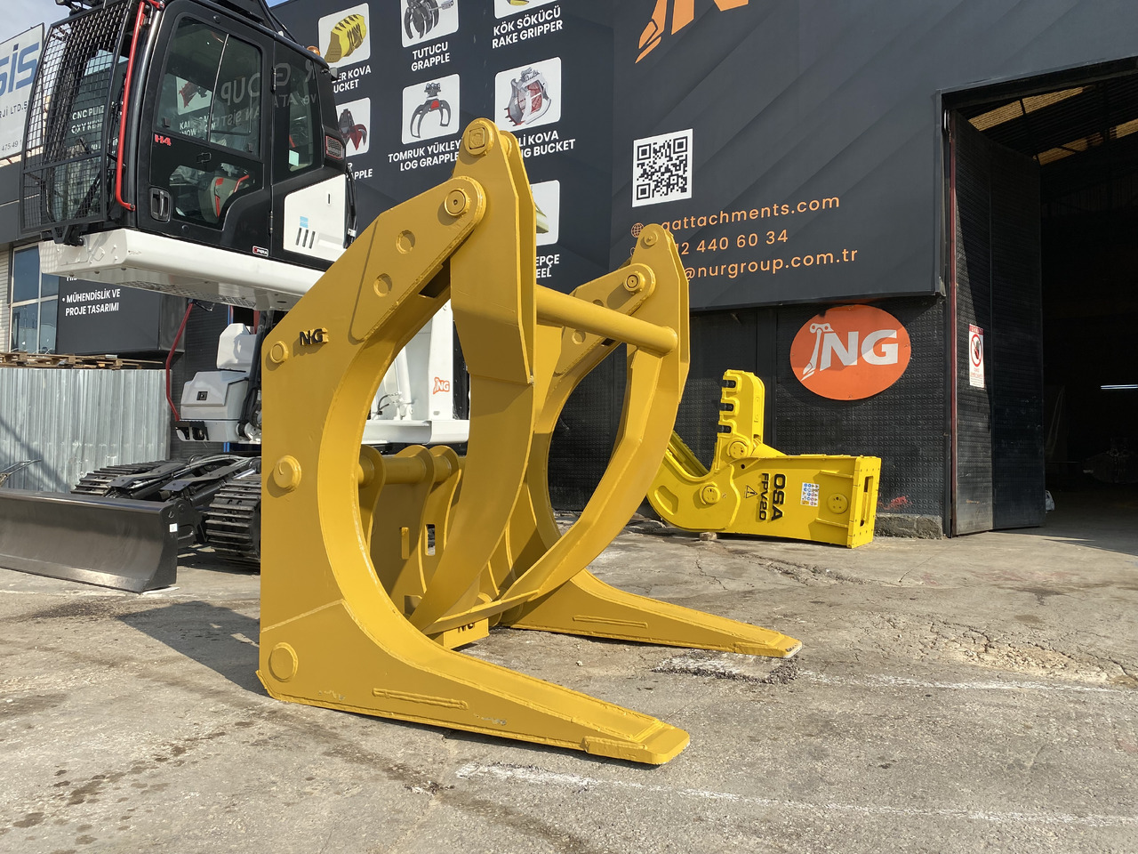 LOG GRAPPLE FOR LOADER - Clamp for Wheel loader: picture 2 LOG GRAPPLE FOR LOADER - Clamp for Wheel loader: picture 2