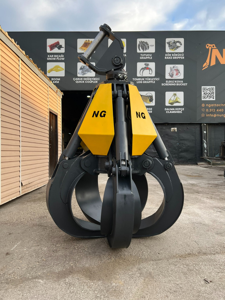 SENNEBOGEN SCRAP POLYP GRAPPLE - Grapple for Excavator: picture 1 SENNEBOGEN SCRAP POLYP GRAPPLE - Grapple for Excavator: picture 1