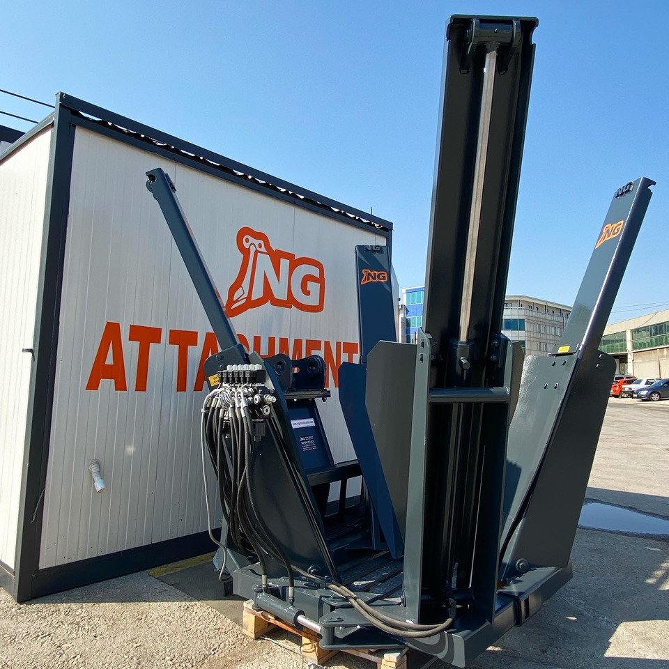 Tree Spade Attachment - stock - Clamp for Wheel loader: picture 4 Tree Spade Attachment - stock - Clamp for Wheel loader: picture 4