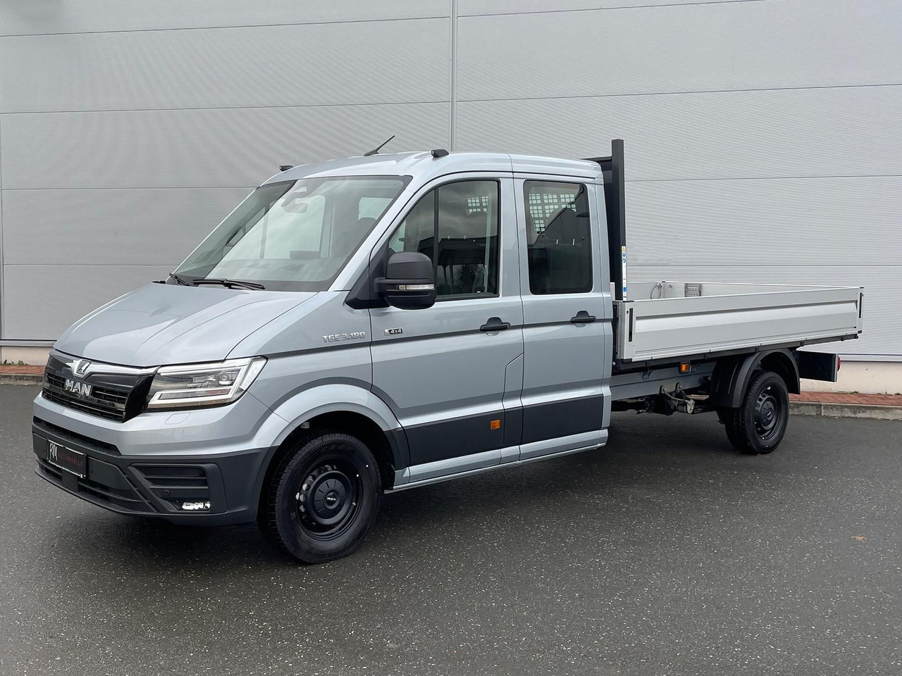 MAN TGE 3.180 Pritsche KIPPER DOKA LR 4x4 ACC LED - Tipper van, Combi van: picture 1 MAN TGE 3.180 Pritsche KIPPER DOKA LR 4x4 ACC LED - Tipper van, Combi van: picture 1