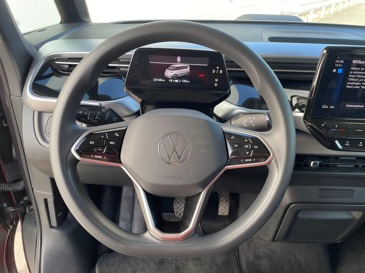 Passenger van, Electric van Volkswagen ID.Buzz KW Fahrwerk LM Felgen KLIMA PDC ACC DAB: picture 15