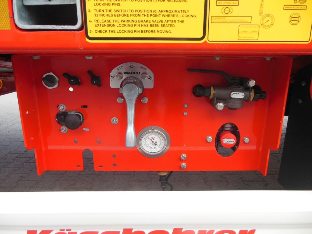 Low loader semi-trailer Kässbohrer K.SPA.M3, PLATTFORM MEGA TELESKOP 7M, SOFORT!!! Kässbohrer K.SPA.M3, PLATTFORM MEGA TELESKOP 7M, SOFORT!!!: picture 6