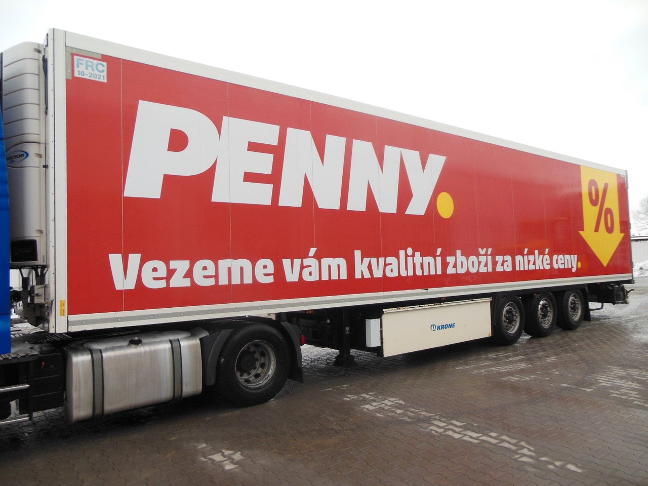 Krone SD, COOL LINER, DOPPELSTOCK, CARRIER VECTOR 1350 - Closed box semi-trailer: picture 1 Krone SD, COOL LINER, DOPPELSTOCK, CARRIER VECTOR 1350 - Closed box semi-trailer: picture 1