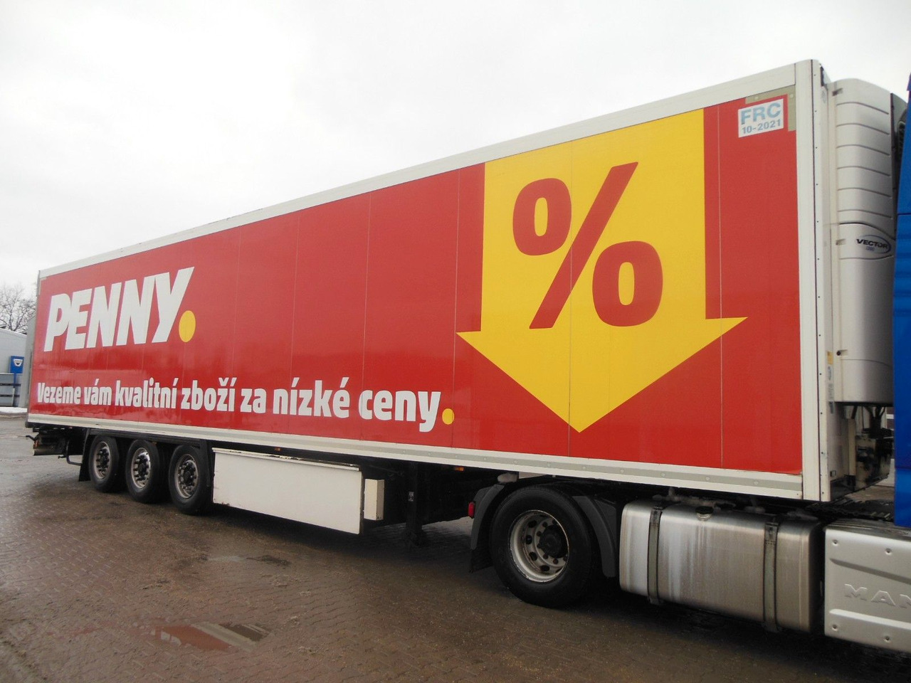 Krone SD, COOL LINER, DOPPELSTOCK, CARRIER VECTOR 1350 - Closed box semi-trailer: picture 2 Krone SD, COOL LINER, DOPPELSTOCK, CARRIER VECTOR 1350 - Closed box semi-trailer: picture 2