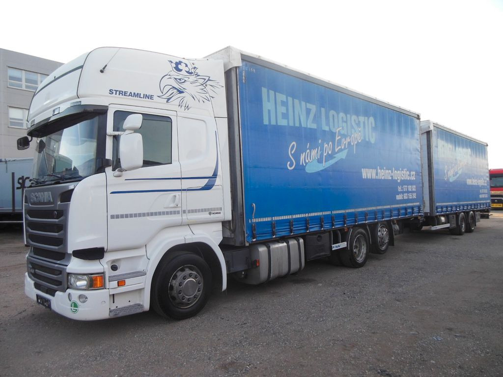 Scania R410, JUMBOZUG 120M3, RETARDER, TOP STAND!! - Curtainsider truck: picture 1 Scania R410, JUMBOZUG 120M3, RETARDER, TOP STAND!! - Curtainsider truck: picture 1