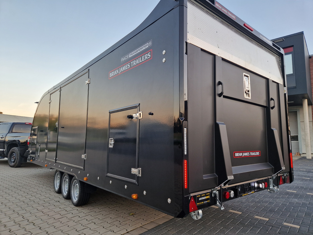 BJT Race Transporter 6 396-3060 650x235x189cm black RFS ASR 13" 3500kg - Autotransporter trailer: picture 5 BJT Race Transporter 6 396-3060 650x235x189cm black RFS ASR 13" 3500kg - Autotransporter trailer: picture 5