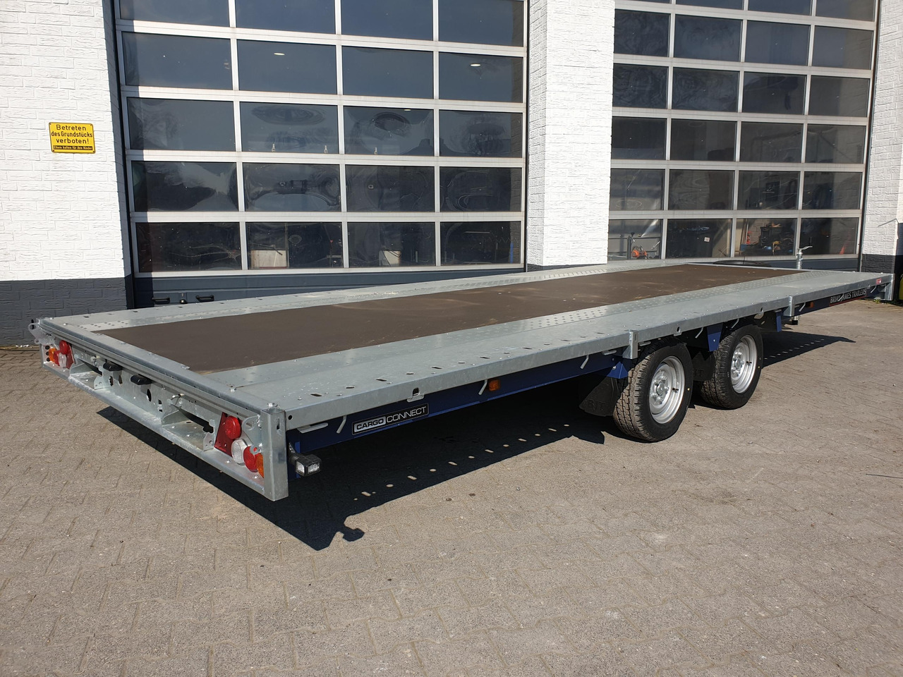 Brian James Trailer CarGO Connect 550x225cm Plateau Tandem 12" 3500kg Abverkauf 22 - Dropside/ Flatbed trailer: picture 5 Brian James Trailer CarGO Connect 550x225cm Plateau Tandem 12" 3500kg Abverkauf 22 - Dropside/ Flatbed trailer: picture 5
