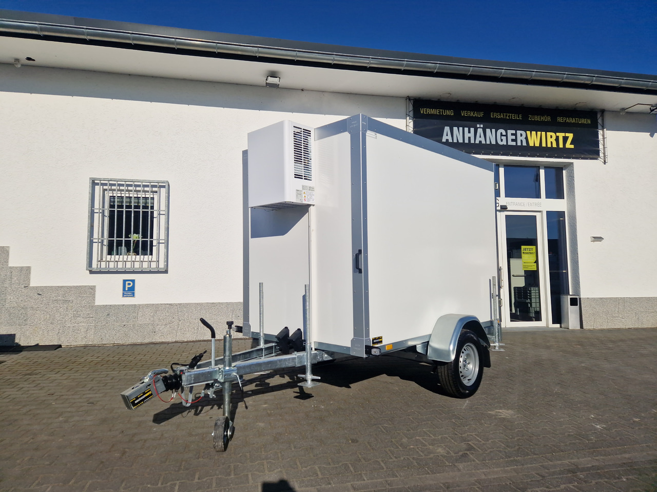 Kühlanhänger AZKF 1525/145 C 243x144x180cm Cibin 1500kg - Refrigerator trailer: picture 1 Kühlanhänger AZKF 1525/145 C 243x144x180cm Cibin 1500kg - Refrigerator trailer: picture 1