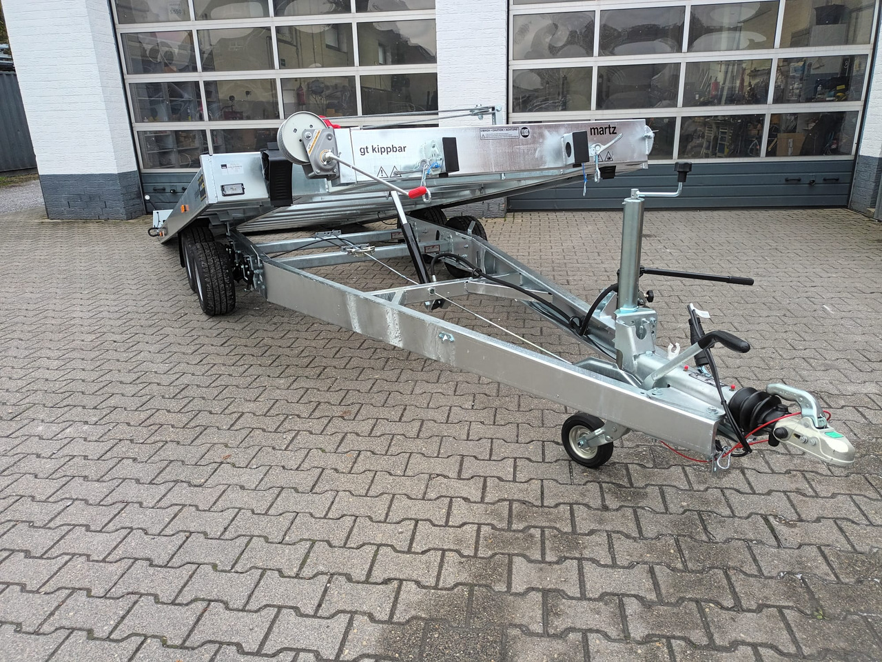 Martz Cartrailer GT KIPP 480/2 3T 480x205cm Profi Lohr Stahl & Aluboden 3000kg 100km/H - Autotransporter trailer: picture 1 Martz Cartrailer GT KIPP 480/2 3T 480x205cm Profi Lohr Stahl & Aluboden 3000kg 100km/H - Autotransporter trailer: picture 1