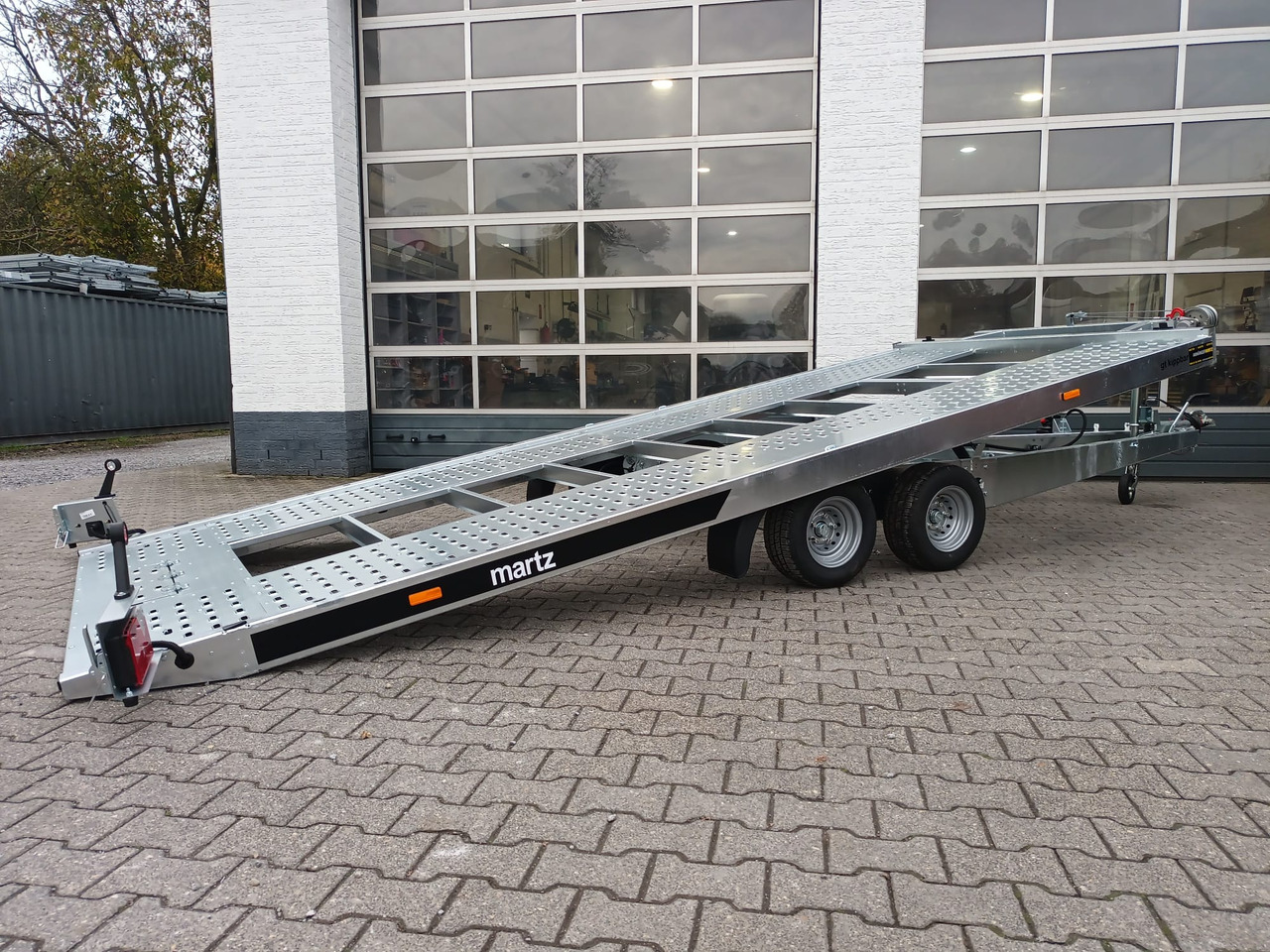 Martz Cartrailer GT KIPP 480/2 3T 480x205cm Profi Lohr Stahl Winde 10" 3000kg 100km/H - Autotransporter trailer: picture 1 Martz Cartrailer GT KIPP 480/2 3T 480x205cm Profi Lohr Stahl Winde 10" 3000kg 100km/H - Autotransporter trailer: picture 1