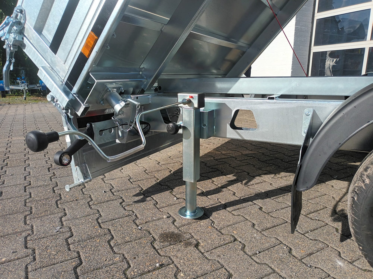 Plant trailer Martz Kipper 400/3 406x200x40cm Profi Stahl Elektro + NHP Rampen Stützen Pendel Tridem 13" 3500kg: picture 8 Plant trailer Martz Kipper 400/3 406x200x40cm Profi Stahl Elektro + NHP Rampen Stützen Pendel Tridem 13" 3500kg: picture 8