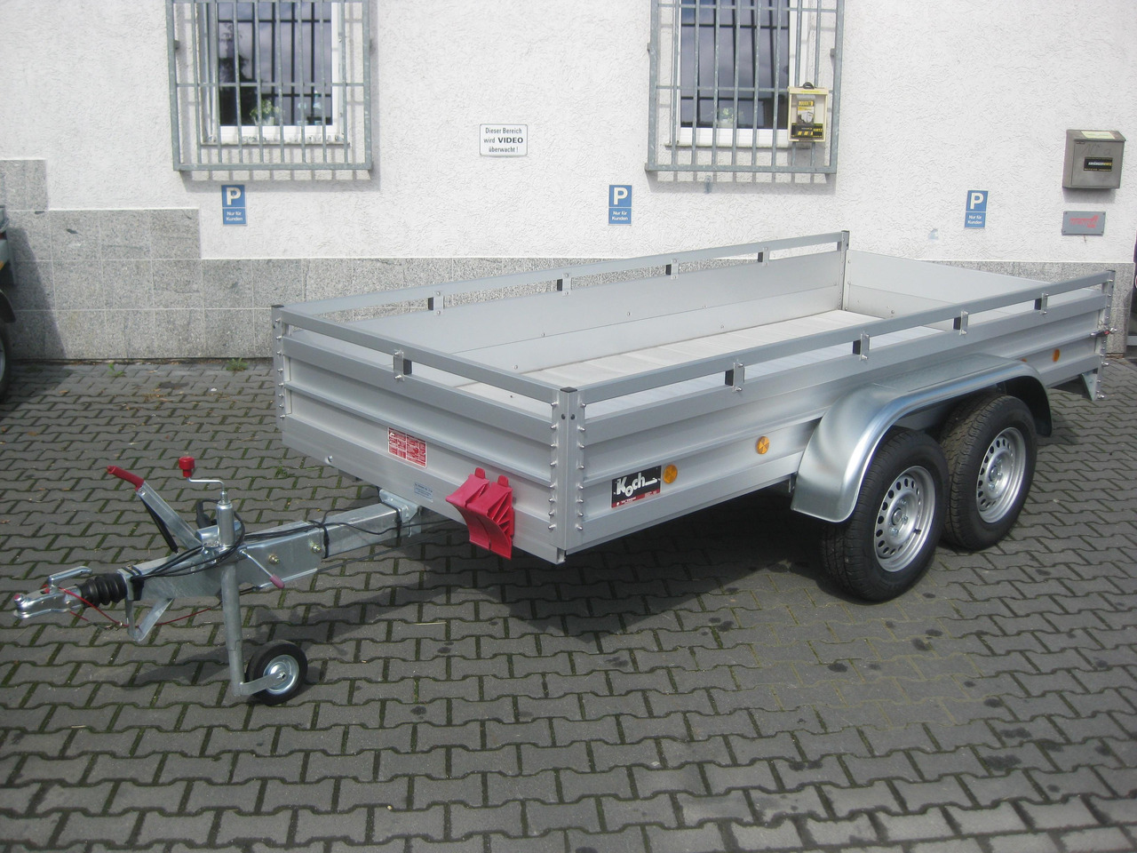 PKW Anhänger Koch Aluline+ 350x150x44cm ALUBODEN (L) 2600kg - Car trailer: picture 2 PKW Anhänger Koch Aluline+ 350x150x44cm ALUBODEN (L) 2600kg - Car trailer: picture 2