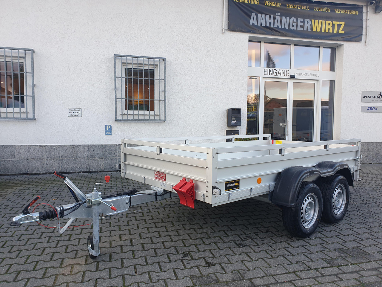 PKW Anhänger Koch Aluline+ 7.20 150.300.20 Hobbyline 300x150x44cm Aluboden (M) 2000kg - Car trailer: picture 2 PKW Anhänger Koch Aluline+ 7.20 150.300.20 Hobbyline 300x150x44cm Aluboden (M) 2000kg - Car trailer: picture 2