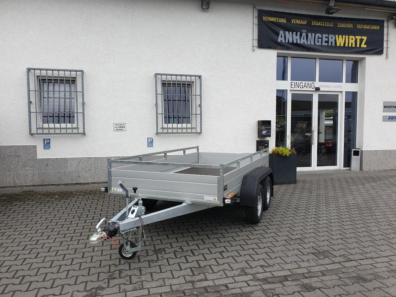 Saris Anhänger FW2000 McAlu Pro MP 305x153x45cm (M) 2000kg - Dropside/ Flatbed trailer: picture 2 Saris Anhänger FW2000 McAlu Pro MP 305x153x45cm (M) 2000kg - Dropside/ Flatbed trailer: picture 2