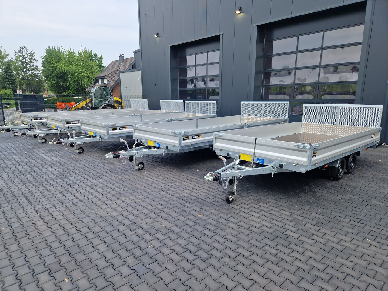 Variant Maschinentransporter 3542 UX Maxi Load Tandem Parabelfeder LED Felgen black 3500kg - Plant trailer: picture 3 Variant Maschinentransporter 3542 UX Maxi Load Tandem Parabelfeder LED Felgen black 3500kg - Plant trailer: picture 3