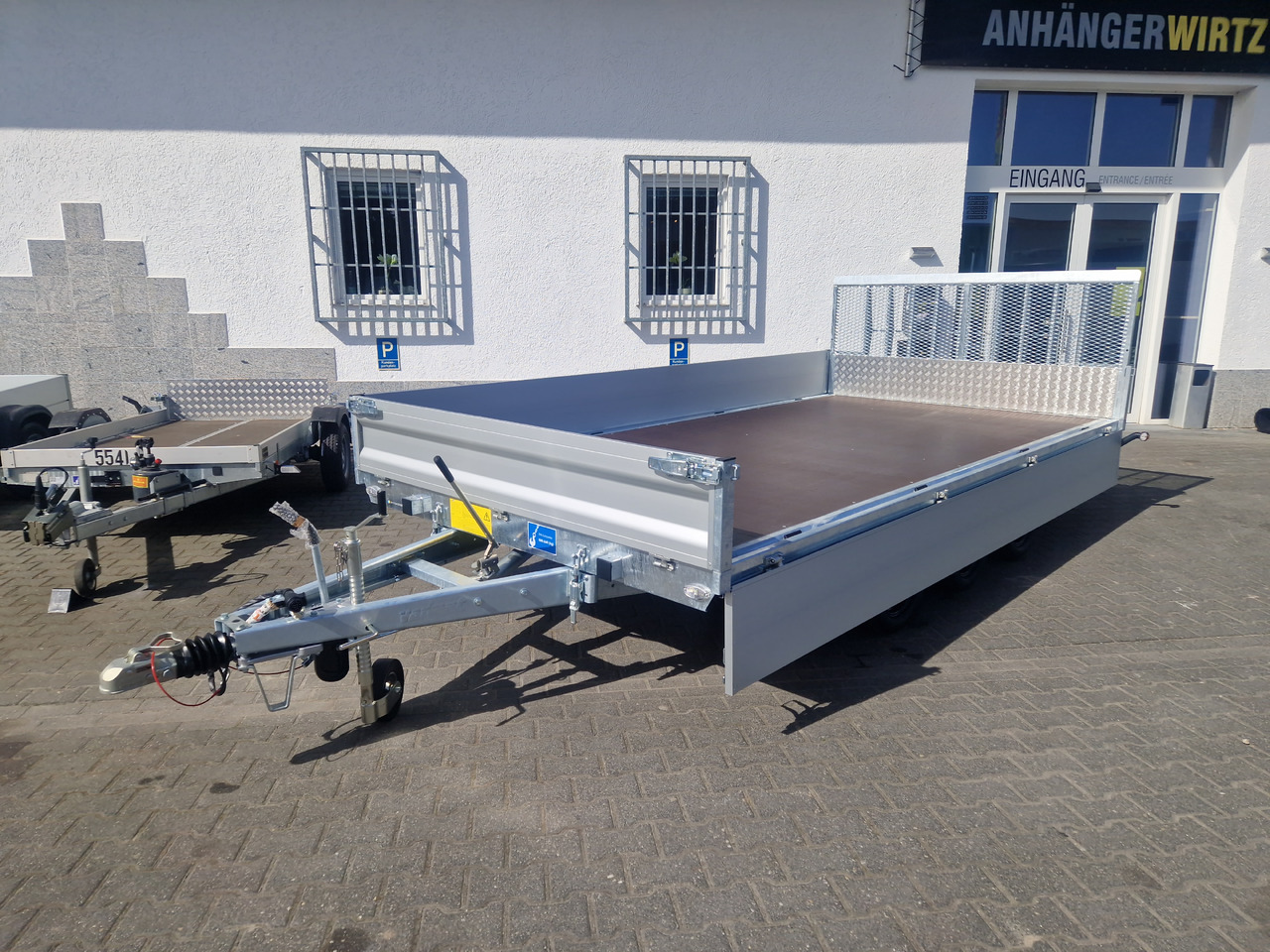 Variant Maschinentransporter 3543 UX Maxi Load LED Tridem Parabelfederung 3500kg leasing Variant Maschinentransporter 3543 UX Maxi Load LED Tridem Parabelfederung 3500kg: picture 8