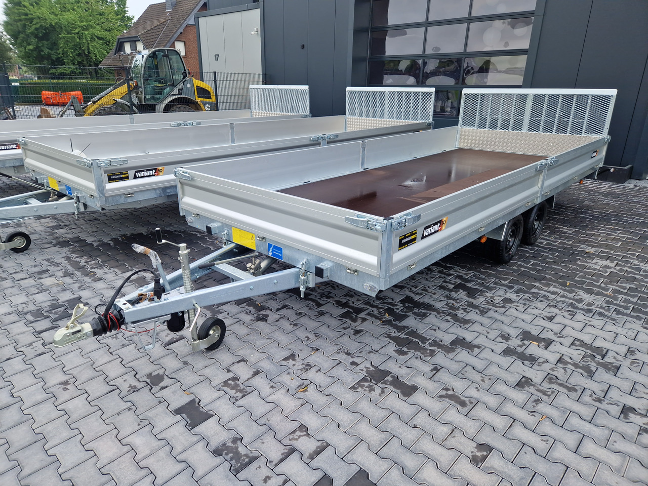 Variant Maschinentransporter 3552 UX Maxi Load 520x210x30cm Tandem Parabelfederung LED 3500kg - Plant trailer: picture 1 Variant Maschinentransporter 3552 UX Maxi Load 520x210x30cm Tandem Parabelfederung LED 3500kg - Plant trailer: picture 1