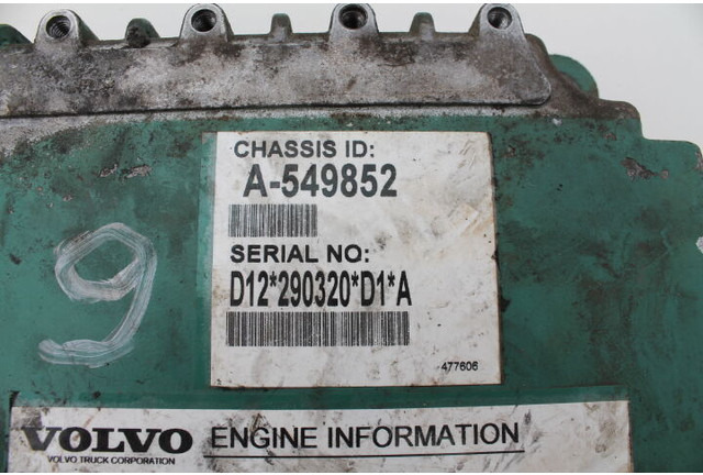 Volvo A-549852 - ECU: picture 1 Volvo A-549852 - ECU: picture 1