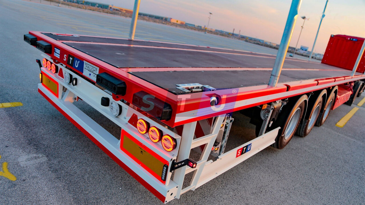 STU PLATFORM TRAILER / REMORQUE PLATEAU - Dropside/ Flatbed semi-trailer: picture 5 STU PLATFORM TRAILER / REMORQUE PLATEAU - Dropside/ Flatbed semi-trailer: picture 5