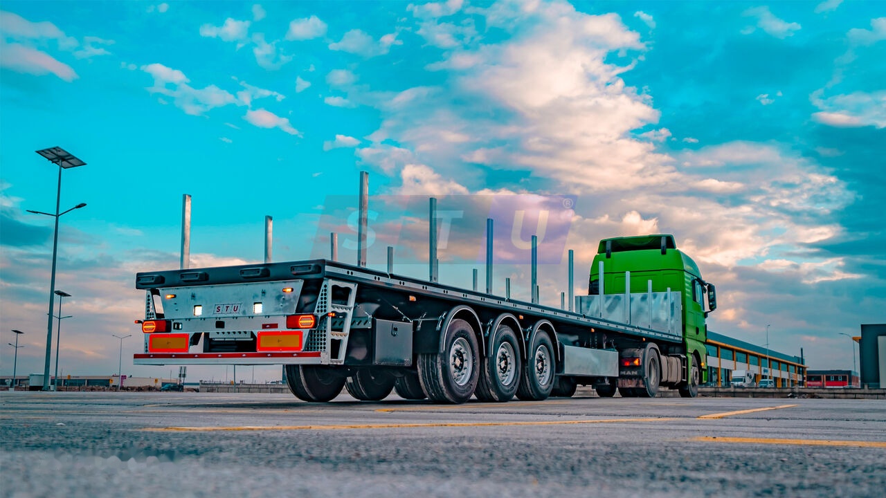 STU PLATFORM TRAILER / REMORQUE PLATEAU - Dropside/ Flatbed semi-trailer: picture 2 STU PLATFORM TRAILER / REMORQUE PLATEAU - Dropside/ Flatbed semi-trailer: picture 2
