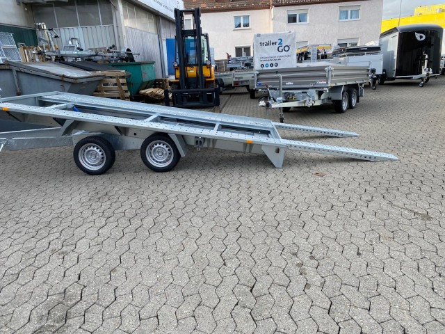 Brenderup Autotransportanhänger AT3000HBTB 3,0 to. 3950 x 2000 mm - Autotransporter trailer: picture 1 Brenderup Autotransportanhänger AT3000HBTB 3,0 to. 3950 x 2000 mm - Autotransporter trailer: picture 1