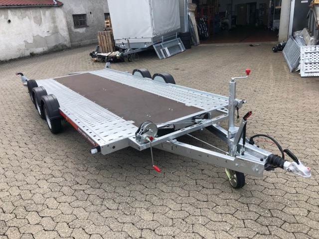 Brian James A4 Transporter, 125-2424, 5000 x 2000 mm, 3,0 to. - Autotransporter trailer: picture 1 Brian James A4 Transporter, 125-2424, 5000 x 2000 mm, 3,0 to. - Autotransporter trailer: picture 1