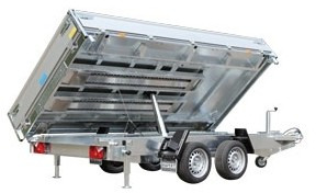 Hapert Cobalt 3-S.-Kipper HM-2 Ferro, 100 km/h Parabel 3350 x 1800 x 300 mm, ZG 3,5 to. - Tipper trailer: picture 1 Hapert Cobalt 3-S.-Kipper HM-2 Ferro, 100 km/h Parabel 3350 x 1800 x 300 mm, ZG 3,5 to. - Tipper trailer: picture 1