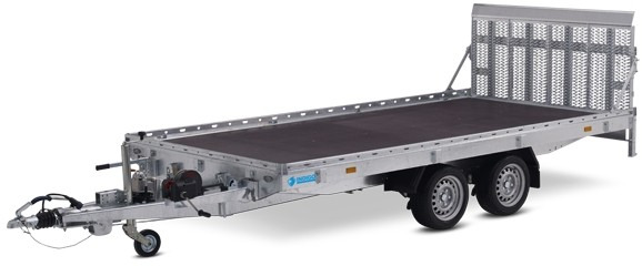 Hapert Indigo HT-2 Transporter 4050 x 2000 mm, 3,0 to. Rampe, mit Hochplane 200 cm - Car trailer: picture 2 Hapert Indigo HT-2 Transporter 4050 x 2000 mm, 3,0 to. Rampe, mit Hochplane 200 cm - Car trailer: picture 2
