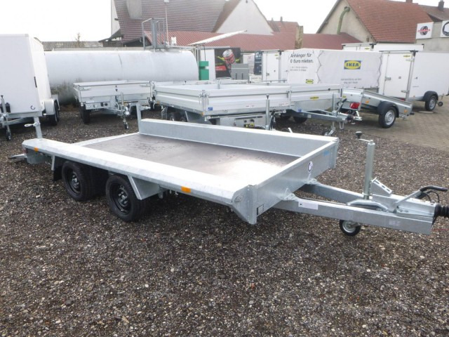 Hapert Indigo LF-2 3600 x 1740 x 200 mm, 3,5 to. Gitterrampe, 100 km/h, Parabelfederung - Car trailer: picture 5 Hapert Indigo LF-2 3600 x 1740 x 200 mm, 3,5 to. Gitterrampe, 100 km/h, Parabelfederung - Car trailer: picture 5