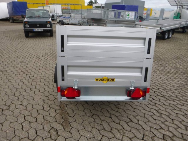 Humbaur HA 752111 mit Bordwandaufsatz Alu, 750 kg, 2050 x 1100 x 350 mm - Car trailer: picture 3 Humbaur HA 752111 mit Bordwandaufsatz Alu, 750 kg, 2050 x 1100 x 350 mm - Car trailer: picture 3