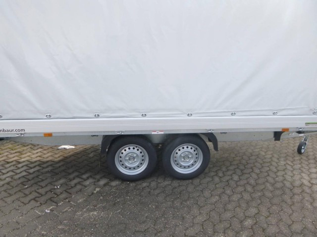 Humbaur HT 254118 Hochlader mit Plane 4100x1850x350mm - Car trailer: picture 4 Humbaur HT 254118 Hochlader mit Plane 4100x1850x350mm - Car trailer: picture 4