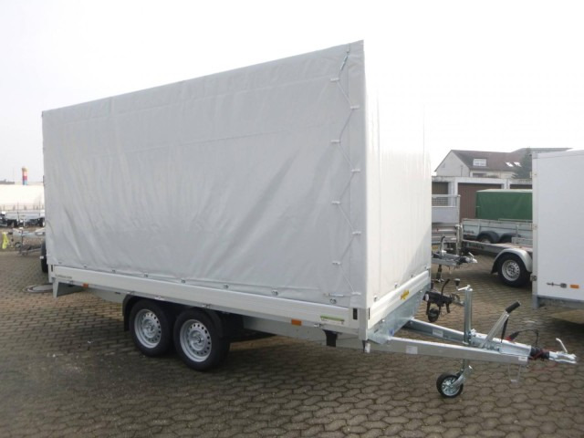 Humbaur HT 254118 Hochlader mit Plane 4100x1850x350mm - Car trailer: picture 1 Humbaur HT 254118 Hochlader mit Plane 4100x1850x350mm - Car trailer: picture 1